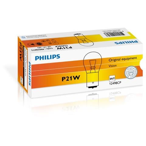 Sentiti al sicuro, guida con sicurezza. Lampade di segnalazione Philips. P21W, 21 W, 12 V. - Foto 1